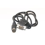 PC CGA to Philips 8833 DIN monitor video lead / cable, DB9 male - 8 pin Din male