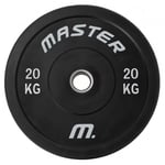 Viktskiva Master Fitness Bumperplate 20,0 kg