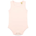 Larkwood Unisex Baby Cotton Bodysuit Vest 6-12 Months Blek Rosa