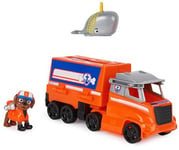 Paw Patrol, Big Truck Pups Zuma Transforming Toy Truck with Collectible Action Figure, Kids’ Toys for Ages 3 and up