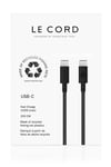 USB Sea Black · Typ C · 100W · 2 meter · Tillverkad av återvunna fiskenät