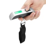 Portable Digital Travel Scale For Suitcase Luggage Weight 50KG 10G Hanging S BS