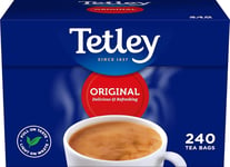 4 boxes x 240 Tetley Original 480 Tea Bags, 750g Bbe 20 Oct 2025