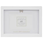 Lesser & Pavey Happy Birthday Photo Frame 6 x 4 For Gift | Lovely Picture Frames 6x4 For Birthday and Anniversary | 40th Birthday Frame Ideal For Special Occasions – Madelaine by Hearts Design