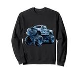 Monster Truck Design Monster Truck Car Gifts Boy Sweatshirt