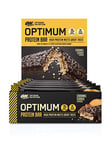 Optimum Nutrition Protein Bar with Whey Protein Isolate, Low Carb High Protein Snacks with No Added Sugar, Caramel Cookie, 10 Bar (10 x 60 g)