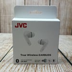 JVC True Wireless Earbuds Bluetooth Headphones White Earphones - HA-B5T