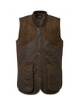 Chevalier Vintage Shooting Vest Leather Brown herr M -