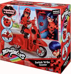 Miraculous Ladybug Switch & Go Scooter With Doll