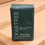 Crabtree & Evelyn Buff + Invigorate Body Bar 200g - Sealed Mens & Womens