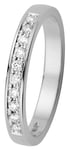 Kohinoor 033-210V-14 Diamantring vitguld Margit 15½