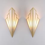 IC Modern Vägglampa Enkel Vägglampa Sovrum Korridor Vardagsrum Vägglampshållare E12 Uttag Dekorativ Konstlampa (Endast En Styck)
