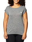 THE NORTH FACE Women's Resolve T-Shirt, TNF Black White Heather, M