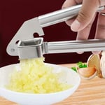 Professional Kitchen Stainless Garlic Press Garlic Mincer Ginger Crusher Peeler Squeezer Heavy Duty Garlic Presser Garlic Crush Garlic Chopper, User-Friendly, Easy to Clean and Highly Durable