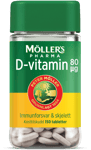 Möller's Pharma D-vitamin 80 µg 150 stk