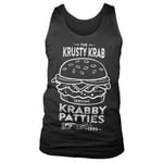 The Krusty Krab Serving Krabby Patties Tank Top, Tank Top