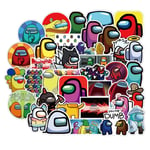 50PCS Among US Game Stickers,2020 Hot Online Game Special Characters The Crew Imposter Crewmate Fandom PVC Waterproof Stickers for Kids, Teens to Decorate Laptop, Skateboard, Phone Case, Water Bottle