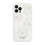 Kate Spade New York iPhone 13 Pro (6.1) Protective Hardshell Case - Hollyhock Signature KSNY Aesthetics & Prints - Slim Shape & Graceful Contouring - Antimicrobial Protection - Scratch Resistant