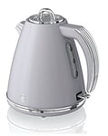 Swan Retro 1.5Litre Jug Grey Kettle