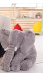 Stor Elefant Kramdjur Gosedjur Plush Elephant Doll Sova Kudde Stuffed Baby L -  40 cm