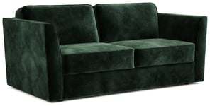 Jay-Be Elegance Velvet 3 Seater Sofa Bed - Dark Green