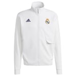 adidas Real Madrid Jacka Anthem - Vit adult HY0643