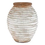 House Nordic Lomba kruka terracotta vit/brun Ø28 cm