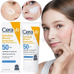 CeraVe Hydrating 100% Mineral Sunscreen SPF50 Mineral 75 ml UK