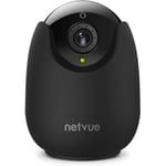 Caméra Surveillance WiFi Interieur - NETVUE - FHD 1080P - Détection de Humain Mouvement - Vision Nocturne