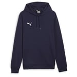 PUMA Hettegenser Teamgoal Casuals - Navy/hvit Hettegensere unisex