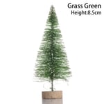 5pcs Artificial Plants Xmas Tree Decoration Christmas Decor Grass Green 8.5cm