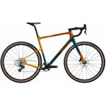 Ridley Bikes Kanzo Adventure (New) Ekar Carbon Gravel Bike - Jeans Blue / Burnt Orange S Orange/Jeans