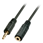 Lindy 5m Premium Audio 3.5mm Jack Extension Cable :: 35654  (Cables > Audio Cabl