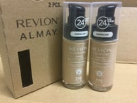 4 X Revlon Colorstay Makeup Foundation, Normal To Dry Skin YOU CHOOSE COLOR NEW