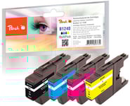 Kompatibel med Brother LC-1240 Bläckpatron Multipack, 4-pack