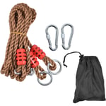 Rallonge de hamac balanoire pour enfants, en métal pe avec boucle de connexion, sac de rangement pour jardin extérieur - Eosnow