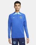 England Strike Nike Knit Football Drill Top Sz M Game Royal/Blue Fury DH6454-480