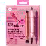 Real Techniques Double Time Retractable Brush Set