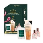 NUXE Huile Prodigieuse Florale Oil Candle Shower Oil Cleanser Set