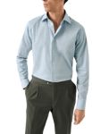 Eton Signature Twill-skjorta Slim Fit Blå