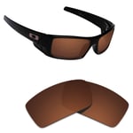Hawkry Polycarbonate Replacement Lense for-Oakley Gascan Sunglass - Bronze Brown