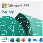 Microsoft 365 Family 1 Year Subscription [Digital Download]