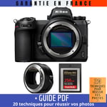 Nikon Z7 II + Nikon FTZ II + 1 SanDisk 256GB Extreme PRO CFexpress Type B + Guide PDF ""20 TECHNIQUES POUR RÉUSSIR VOS PHOTOS