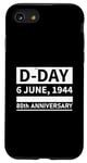 Coque pour iPhone SE (2020) / 7 / 8 Jour J 80e anniversaire juin 1944 2024 Normandie Landings