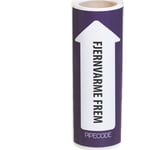 Rörkod Rörmärke - Fjärrvärme fram - 160mm x 10m