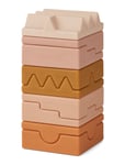 Morgan Stacking Tower Toys Building Sets & Blocks Building Blocks Pink Liewood