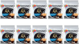 TASSIMO L'OR Espresso Decaf Coffee Capsules T-Discs Pods 10 Pack, 160 Drinks
