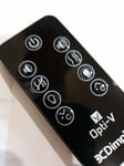 Remote Control  DIMPLEX Opti-V  9 button  replacement Electric fire   SEE VIDEO