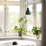 Tulippa tak/vinduspendel - Grønn