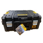 DeWalt DEW170703 TSTAK II Suitcase Twin Tool Box Case Empty Stackable Power